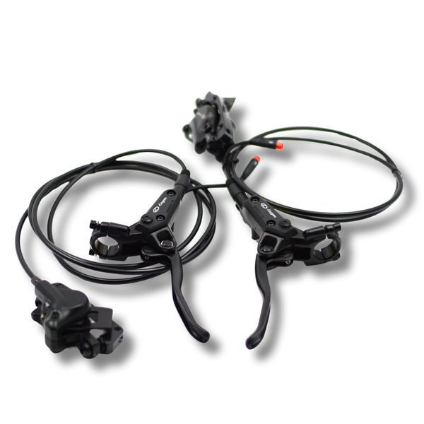 Fatbike Bremsset Logan Vorne & Hinten, Hydraulisch