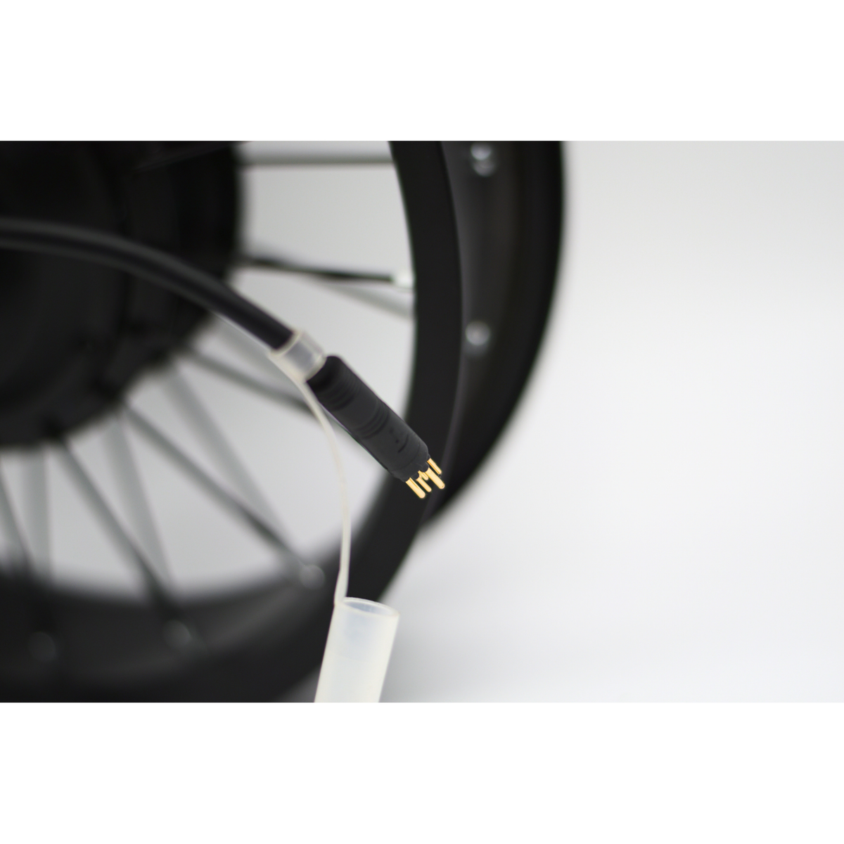 QMWheel V20 Mini 1.0 Motor + Hinterradfelge, Schwarzer Motorstecker, Foto 2
