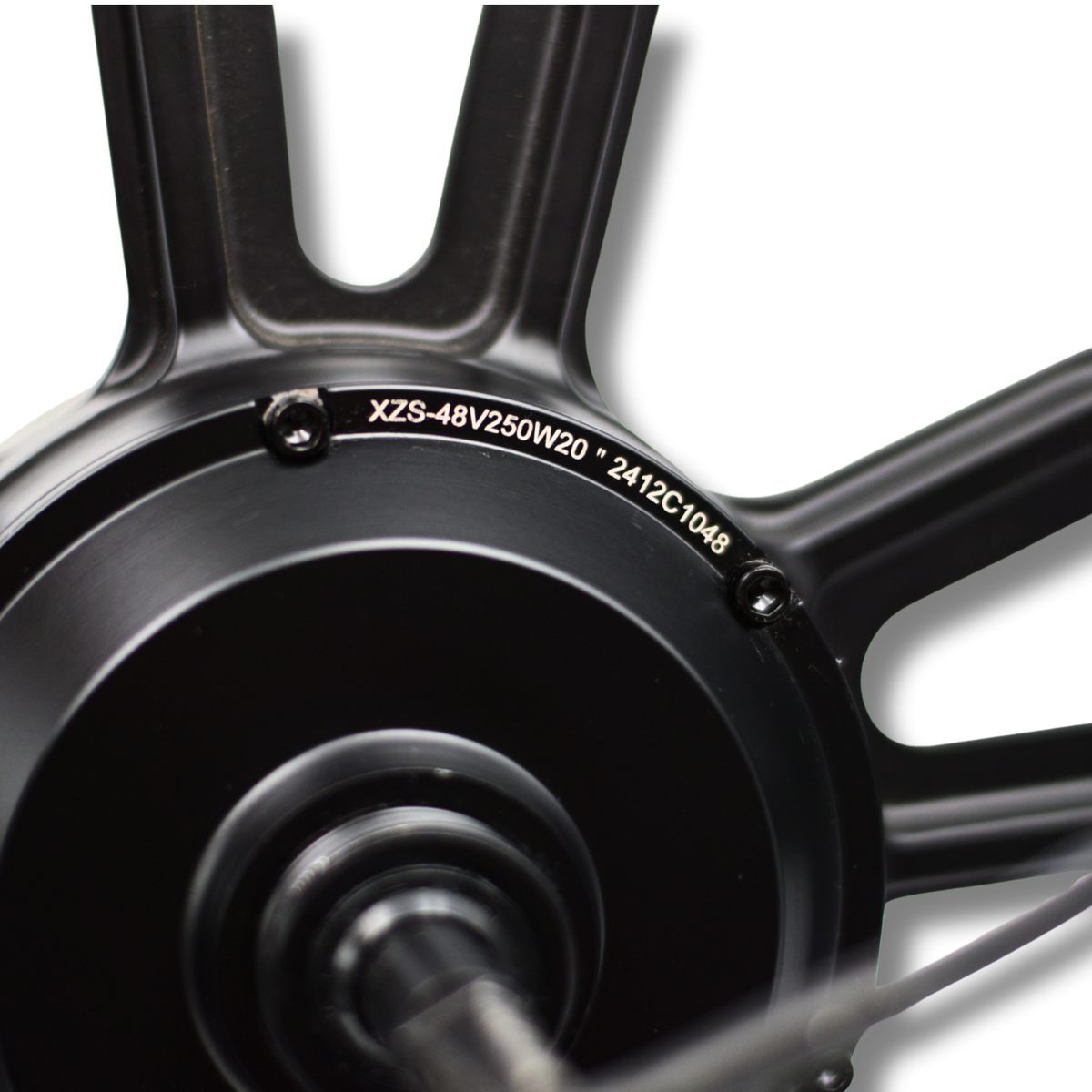 Ouxi Hinterradfelge + Motor, Roter Motorstecker, Foto 3