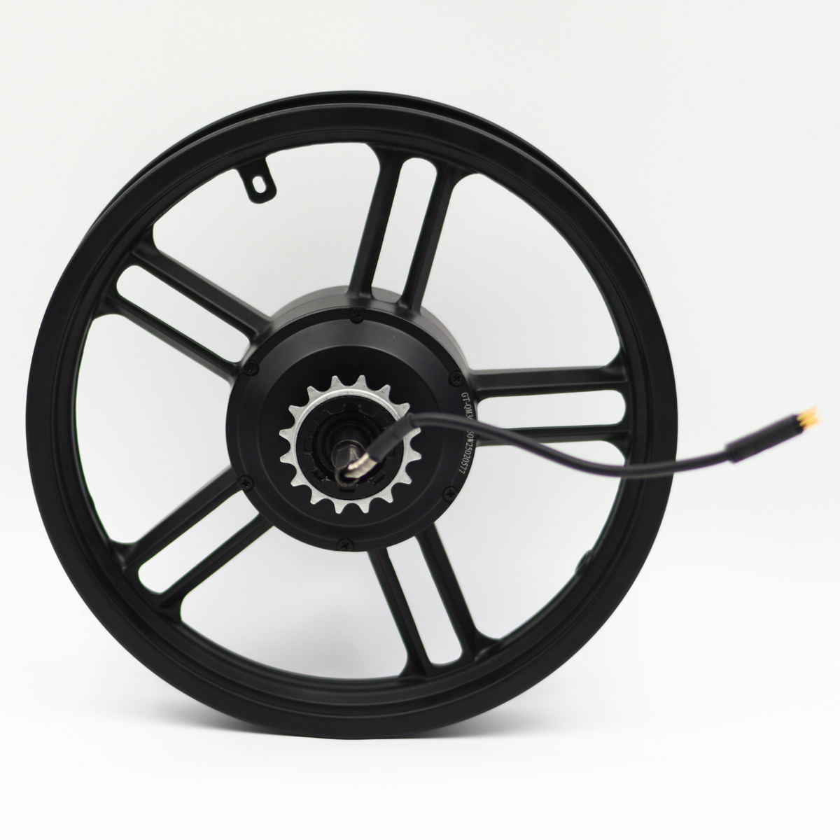 QMWheel V20 Mini 2.0 Motor + Rear Rim, Black Motor Plug