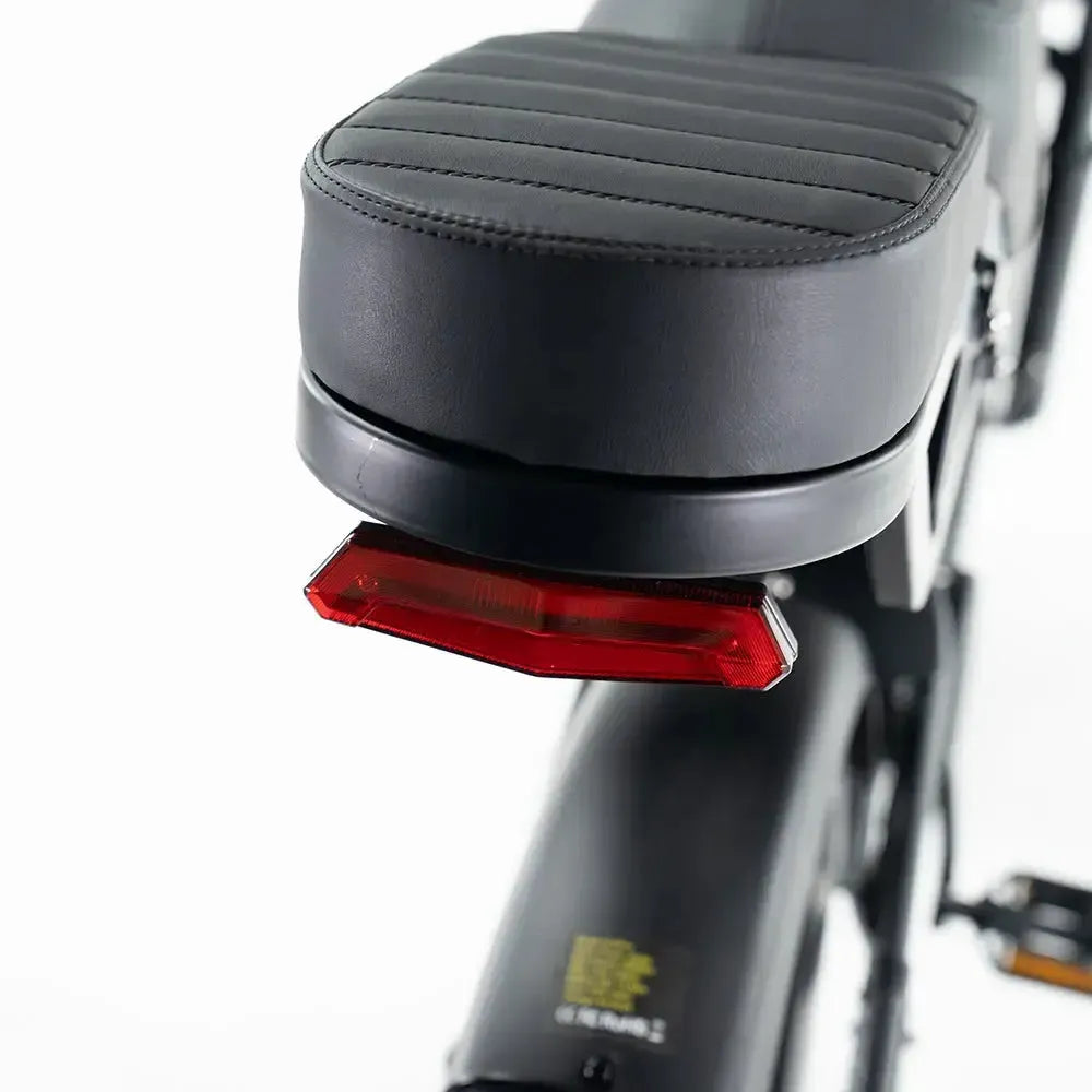 QMWheel V20 Pro fatbike in lichtgrijs, productfoto 14