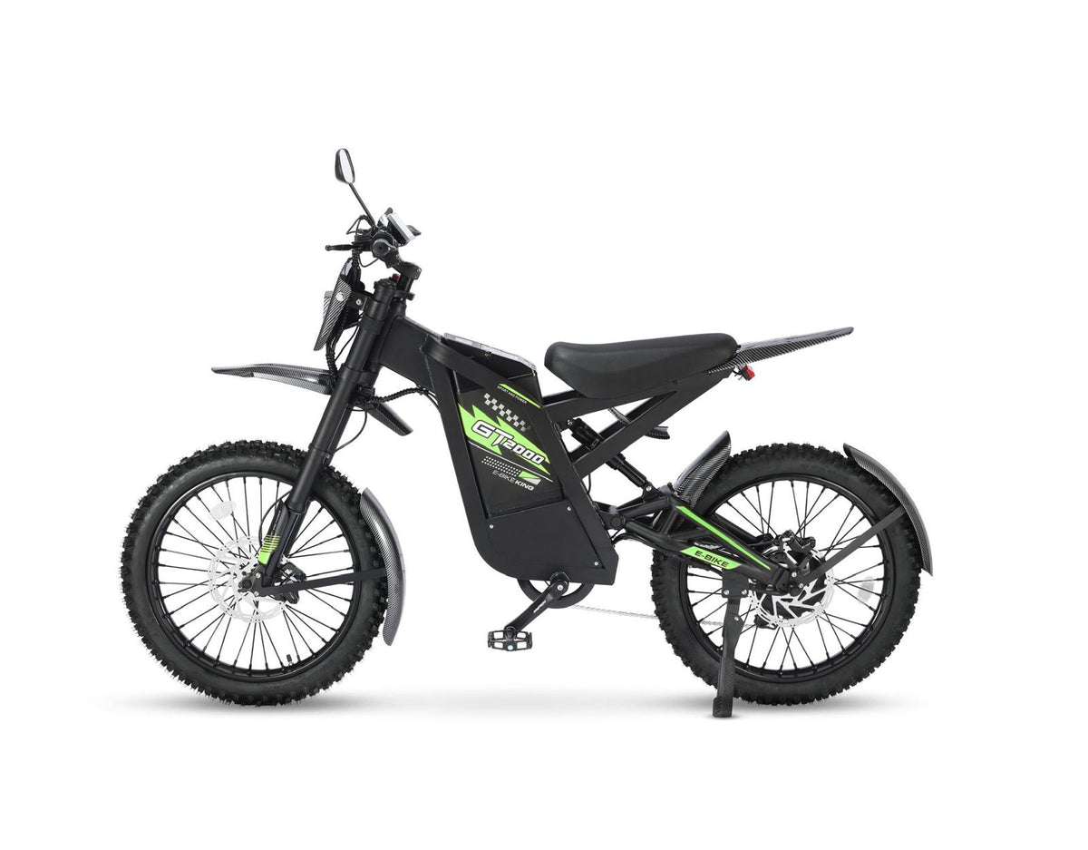 Ouxi GT2000 Fatbike in Grün, andere Seite