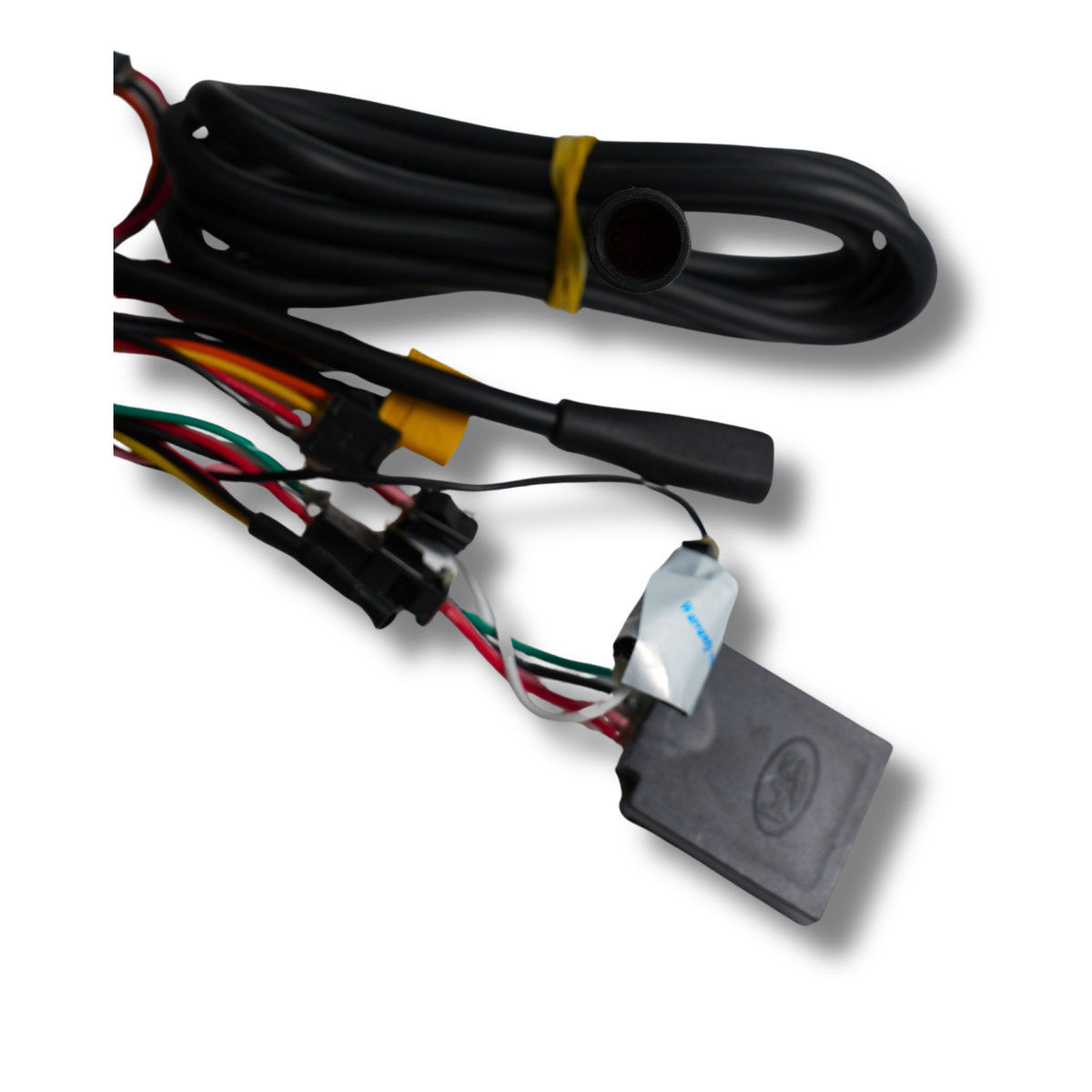 Ouxi V8 Mini controller origineel 36V, foto 3: aansluitkabels en zwarte module