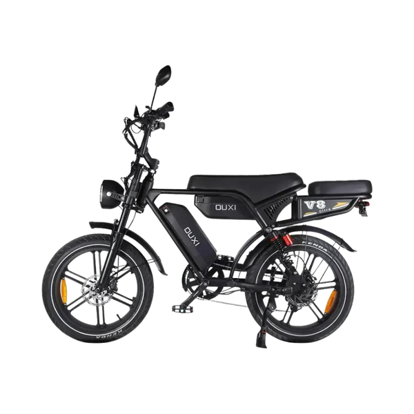 Ouxi V8 Ultra Max in Schwarz, Seitenansicht