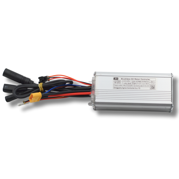 QMWheel V20 Pro Skinny Bike entdrosselbarer Controller 21A mit rotem Motorstecker (Foto 1)