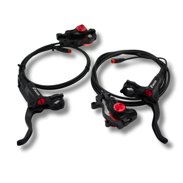 Fatbike Bremsset Zoom Vorne & Hinten, Hydraulisch