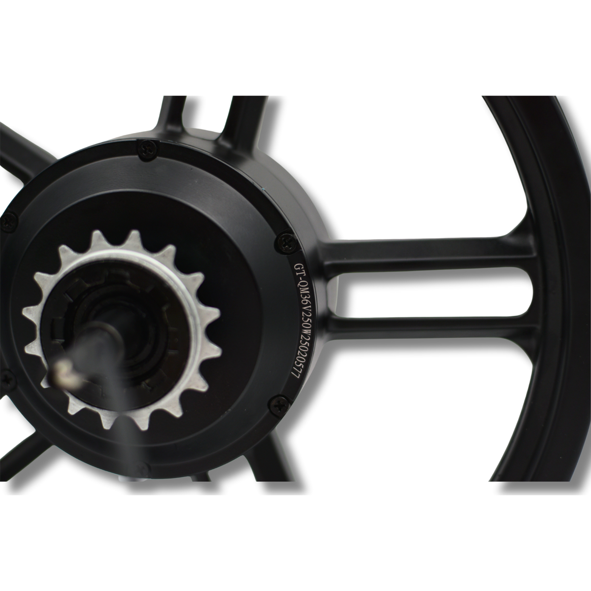 QMWheel V20 Mini 2.0 Motor + Rear Rim, Black Motor Plug, photo 2