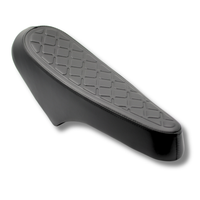 Fatbike Sattel Kurz, Schwarz