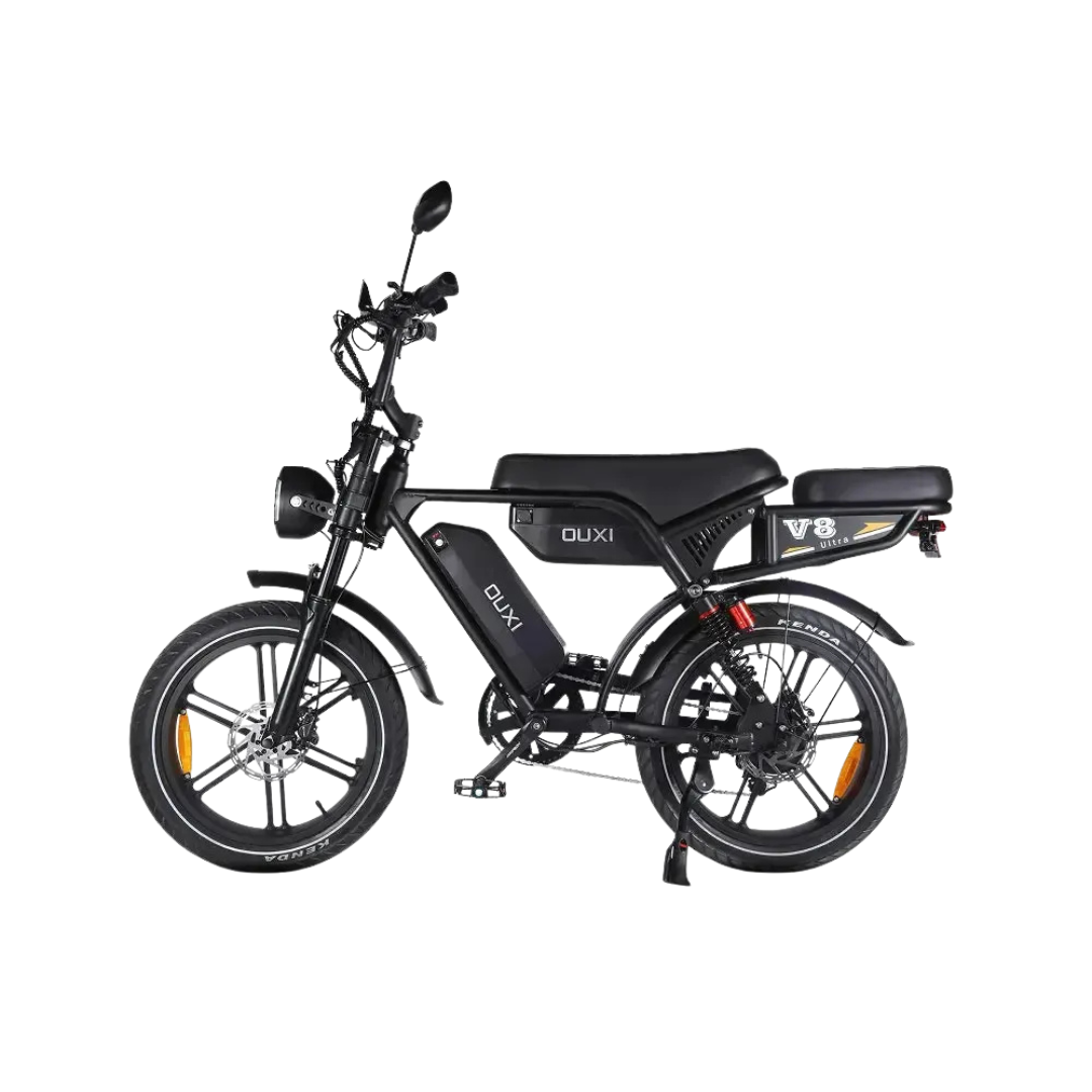 Ouxi V8 Ultra Max in Schwarz, Seitenansicht