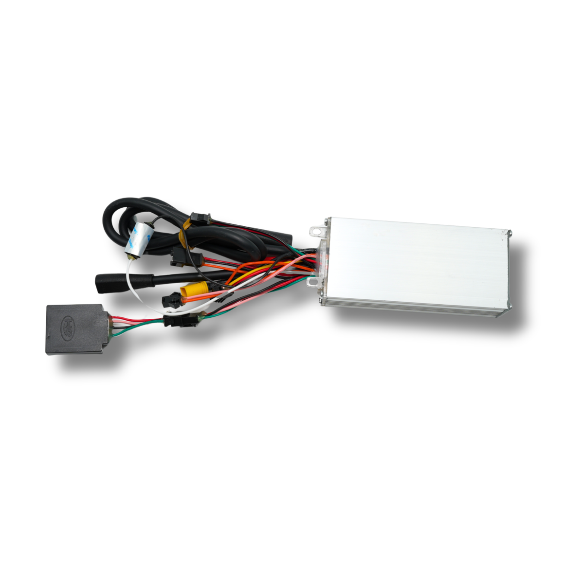 Ouxi V8 controller origineel 48V 6A, foto 4: aluminium behuizing zijkant
