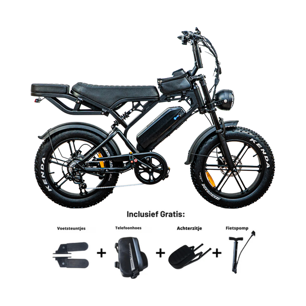 QMWheel V20 Pro Fatbike in Schwarz, Produktfoto 1