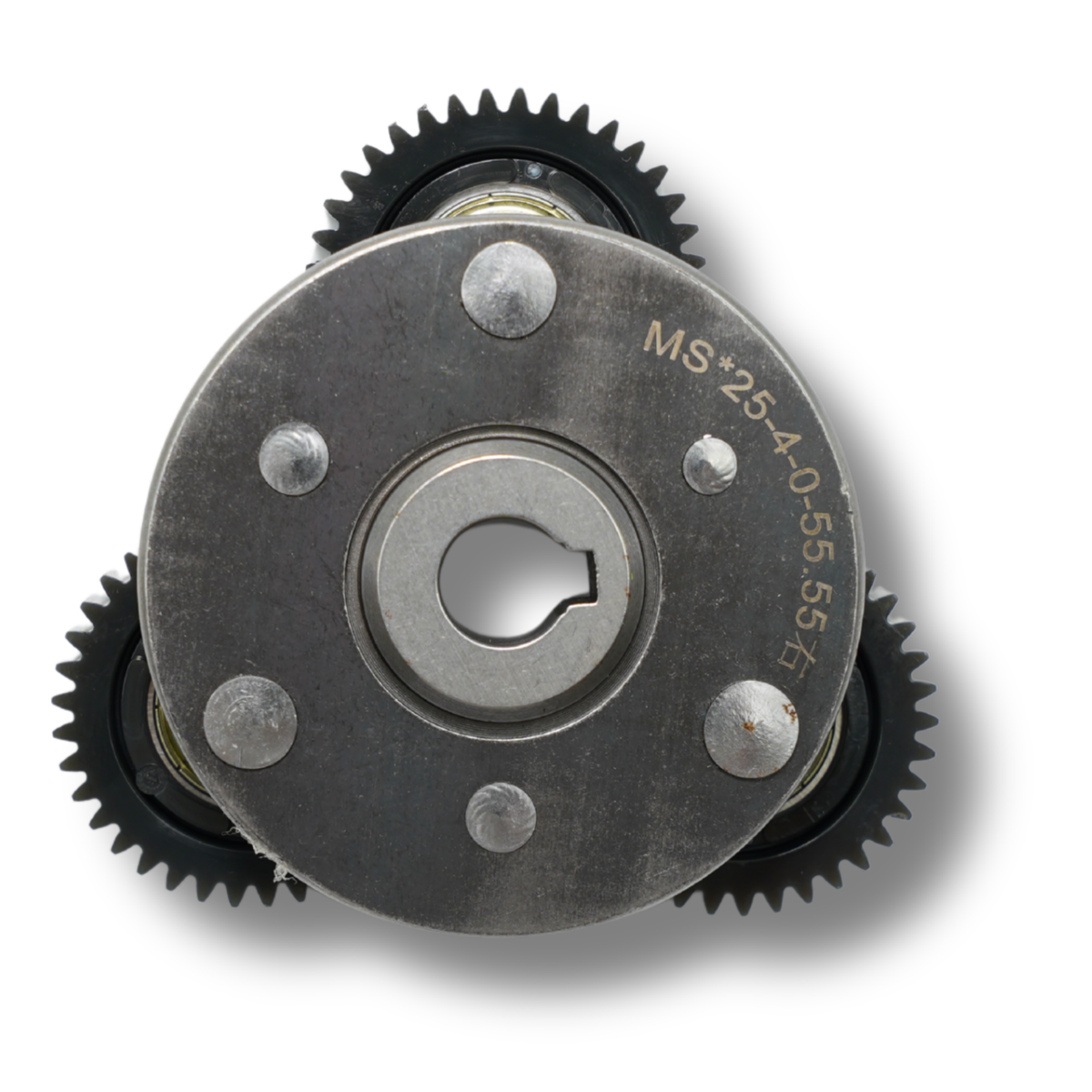 Motortandwielen Naafmotor Zwart Nylon Stalen Drager