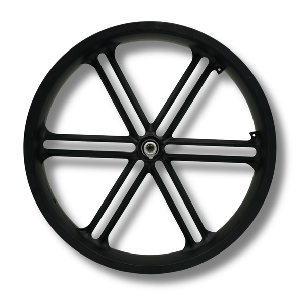 Gietwiel Velg 6-Spaaks Zwart